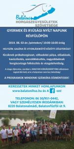 Gyermek és ifjúsági nyílt nap Révfülöpön